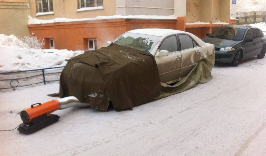 Эвакуатор для отогрева